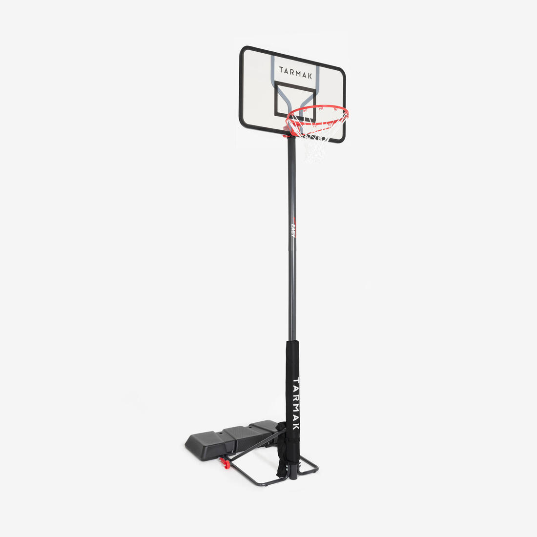Panier de basket sur pied réglable de 2,20m à 3,05m - B100 Easy Polycarbonate
