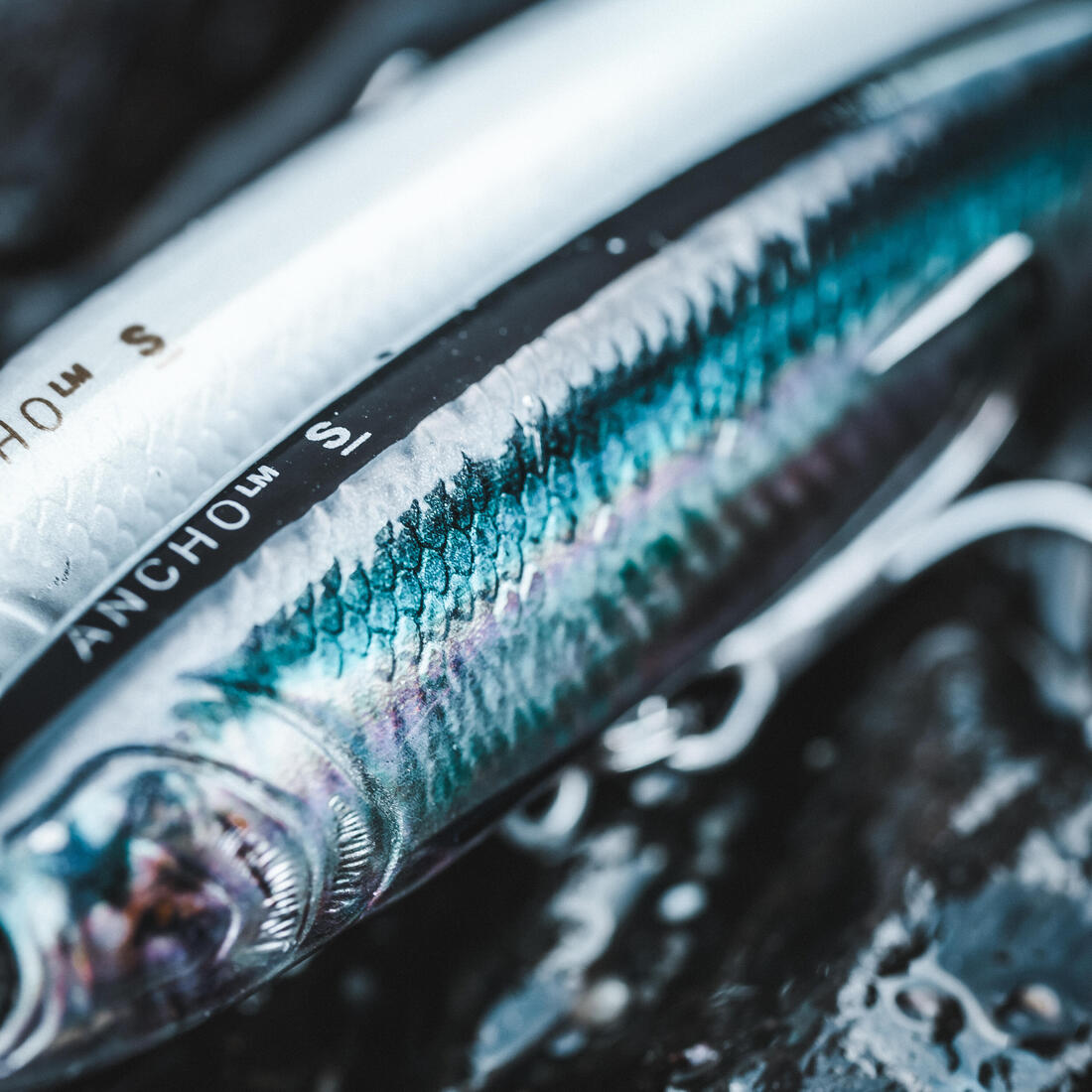 Poisson nageur ANCHO LM 95 US ANCHOIS au leurre en mer