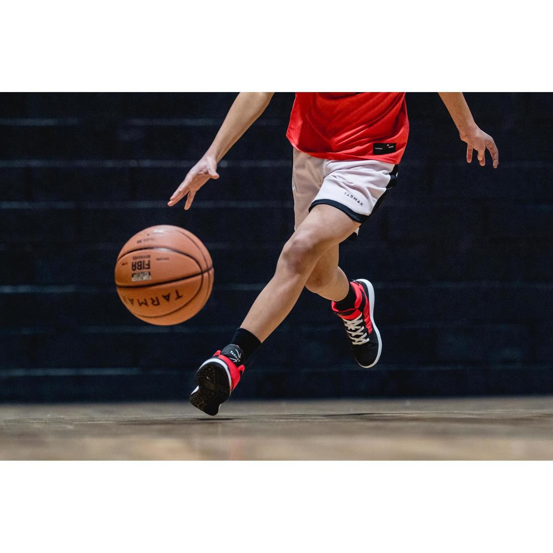 CHAUSSURES DE BASKETBALL ENFANT DEBUTANT - SE100 MARINE