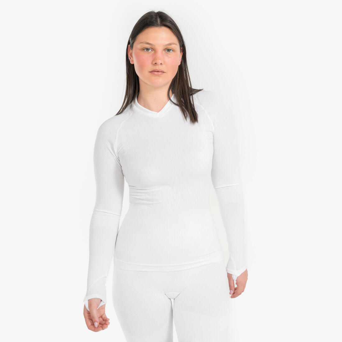Sous-maillot de foot thermique seamless manches longues mixte, Keepdry