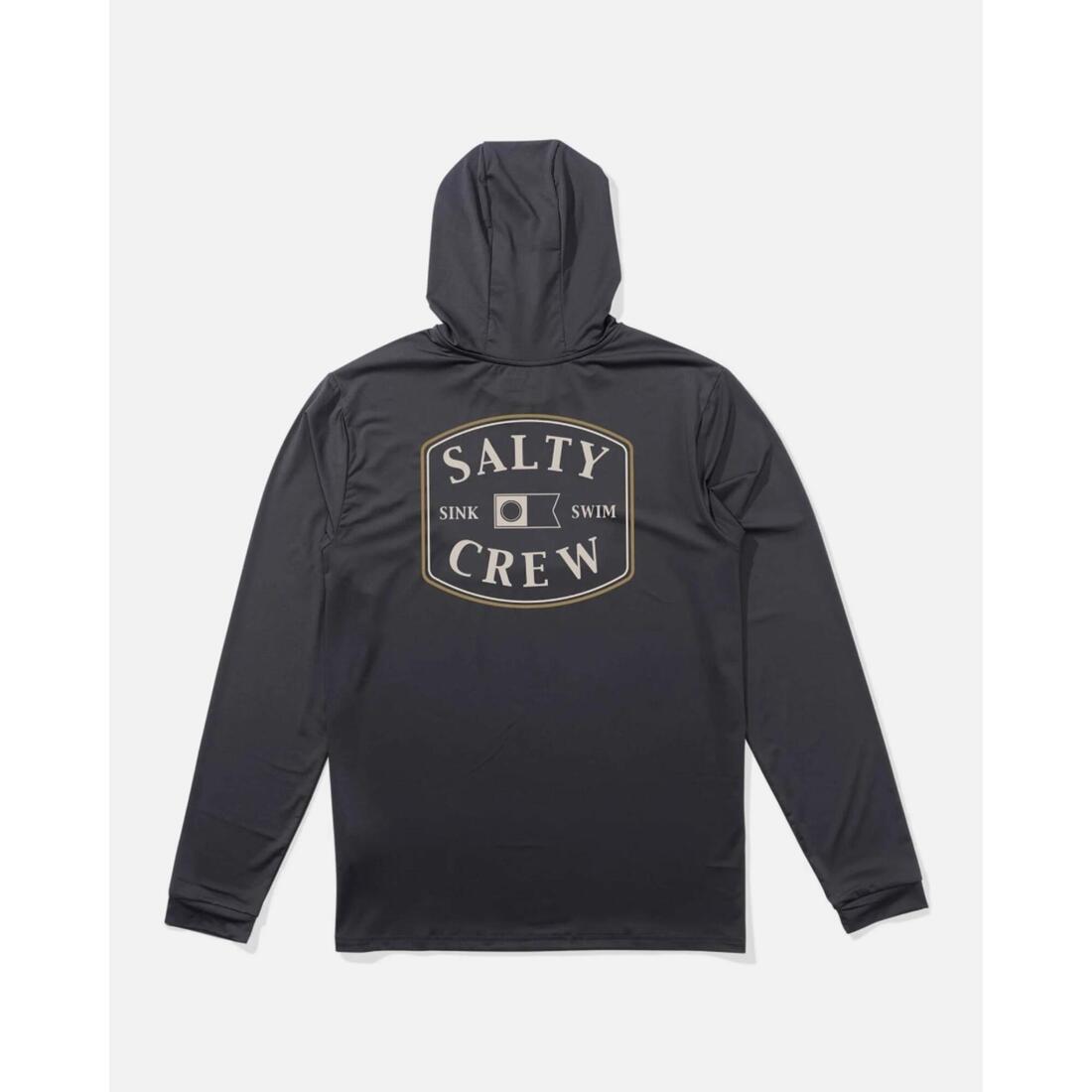 TEESHIRT CAPITALS HOODed Charcoal ANTI-UV SALTY CREW