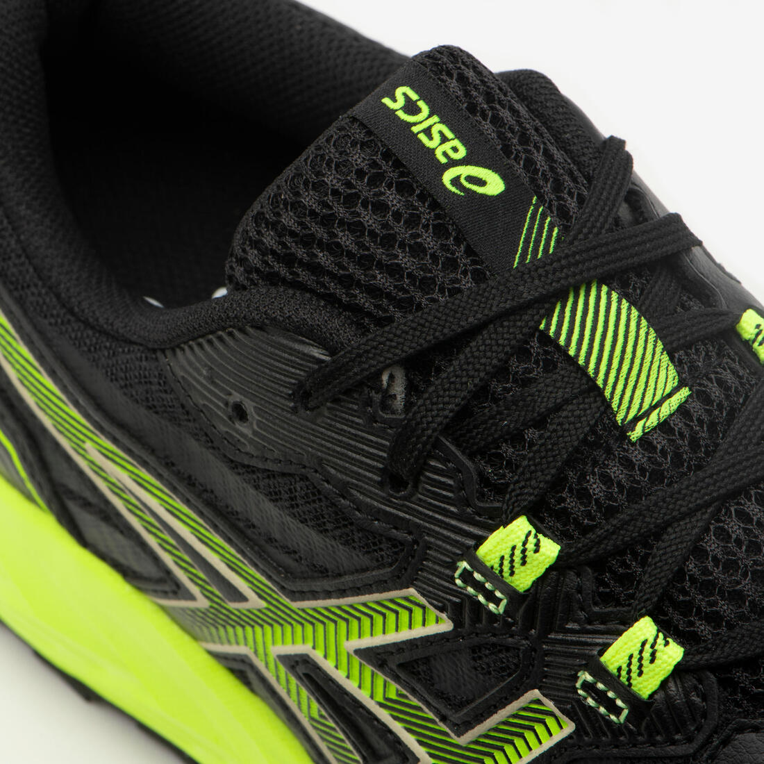 CHAUSSURES DE TRAIL RUNNING HOMME ASICS - GEL-KANAKU 5 NOIR JAUNE