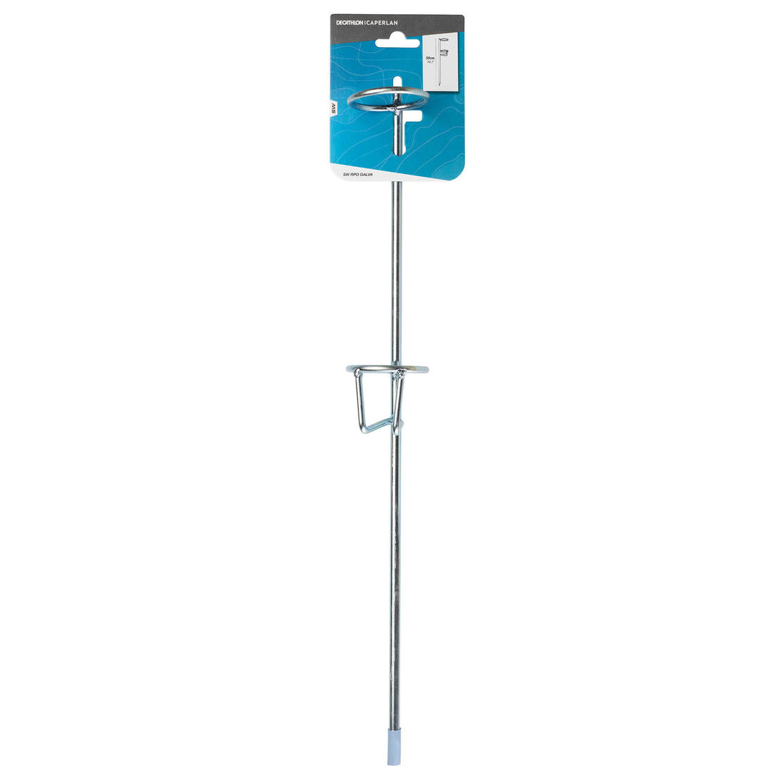 SUPPORT CANNE PÊCHE VERTICAL SW RPO GALVANISE