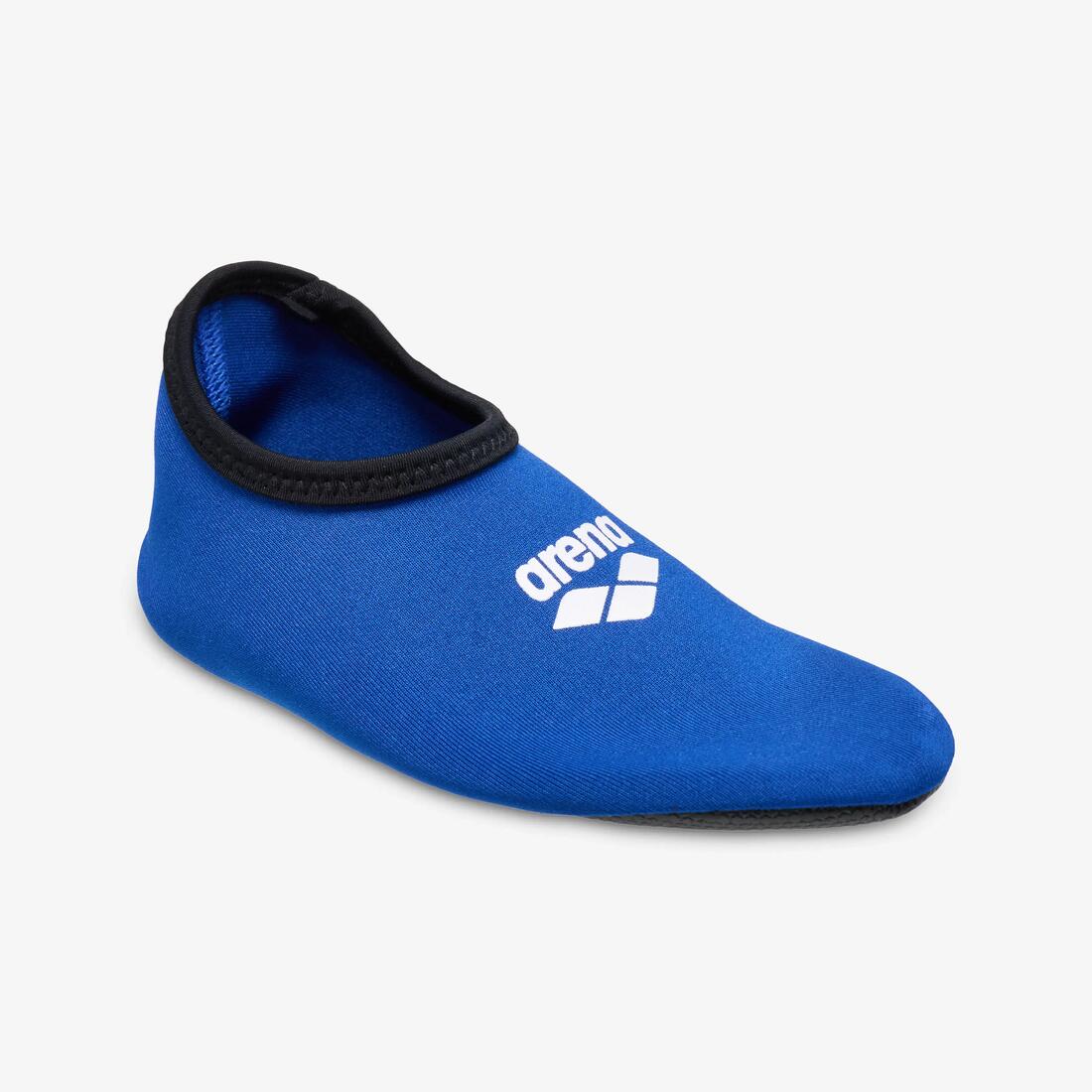 Chaussettes de piscine enfant, Arena Pool Grip bleu