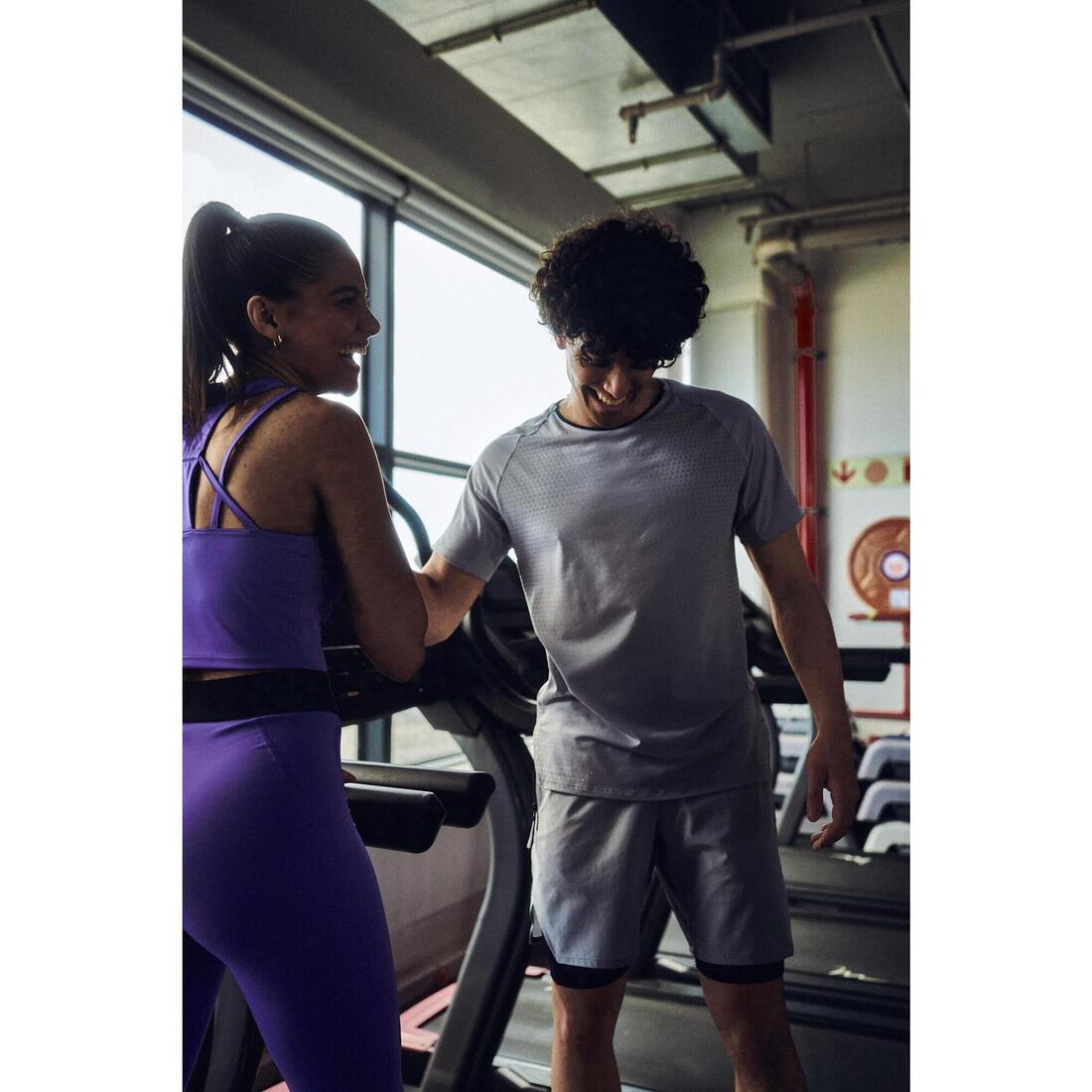 Short de cross training respirant et léger, Celliant