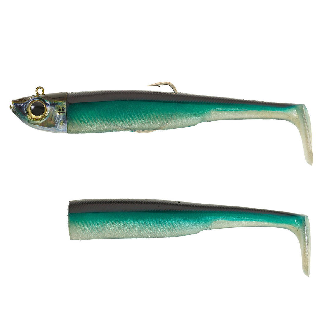 KIT leurres souples shad texan anchois ANCHO 150 55gr en mer – 8643696