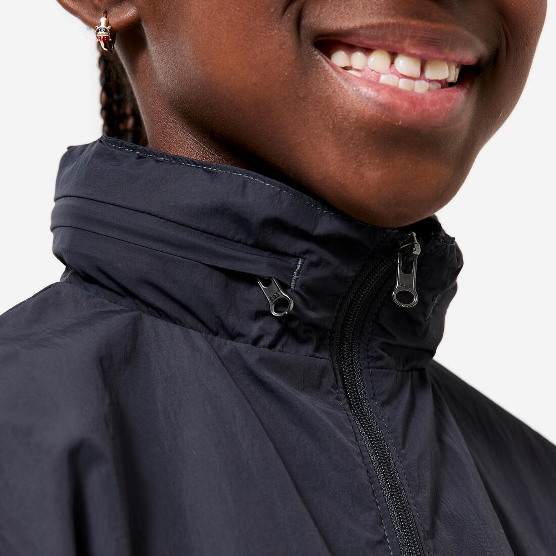 Veste à capuche imperméable légère enfant