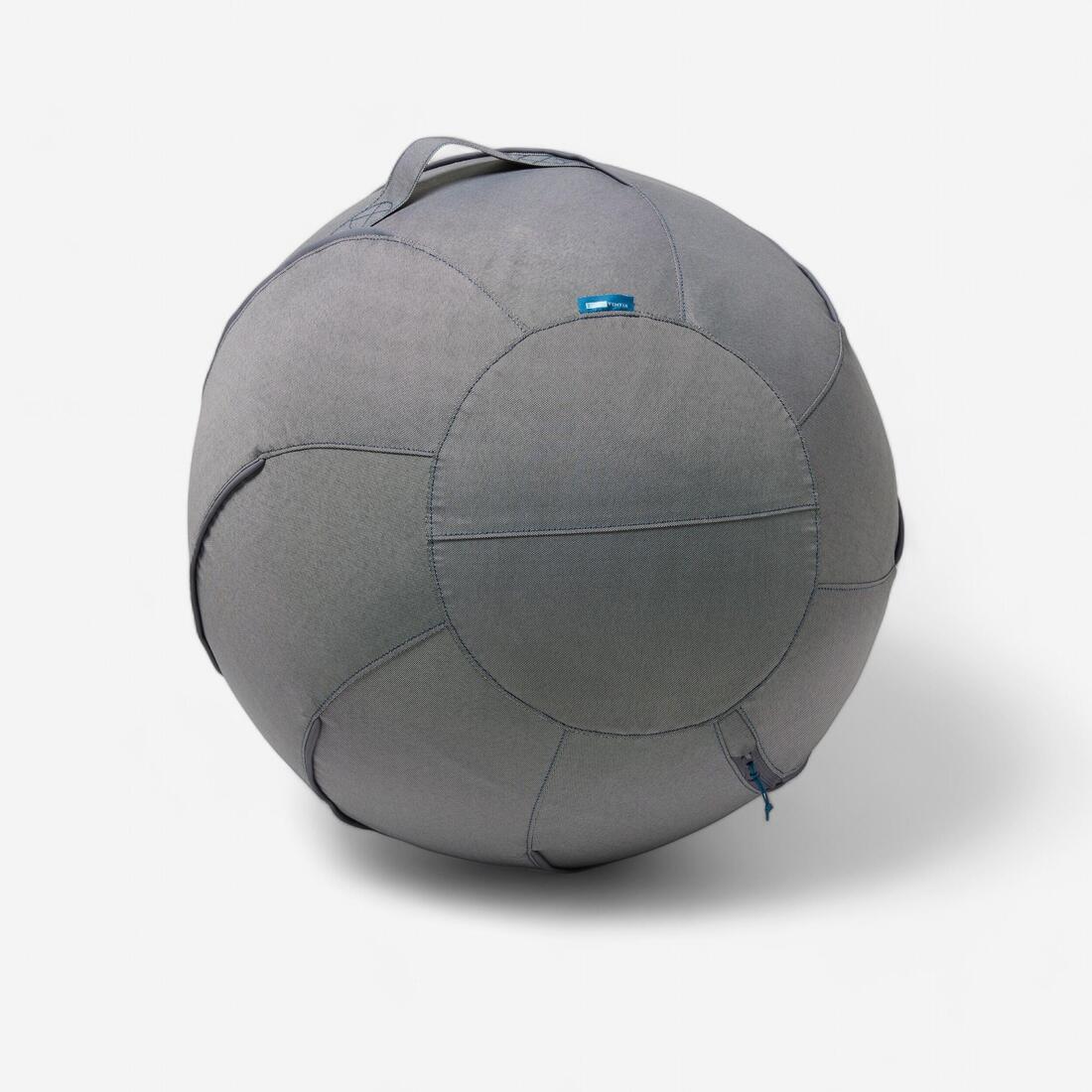 Housse de protection gym ball taille 3 75 cm, gris