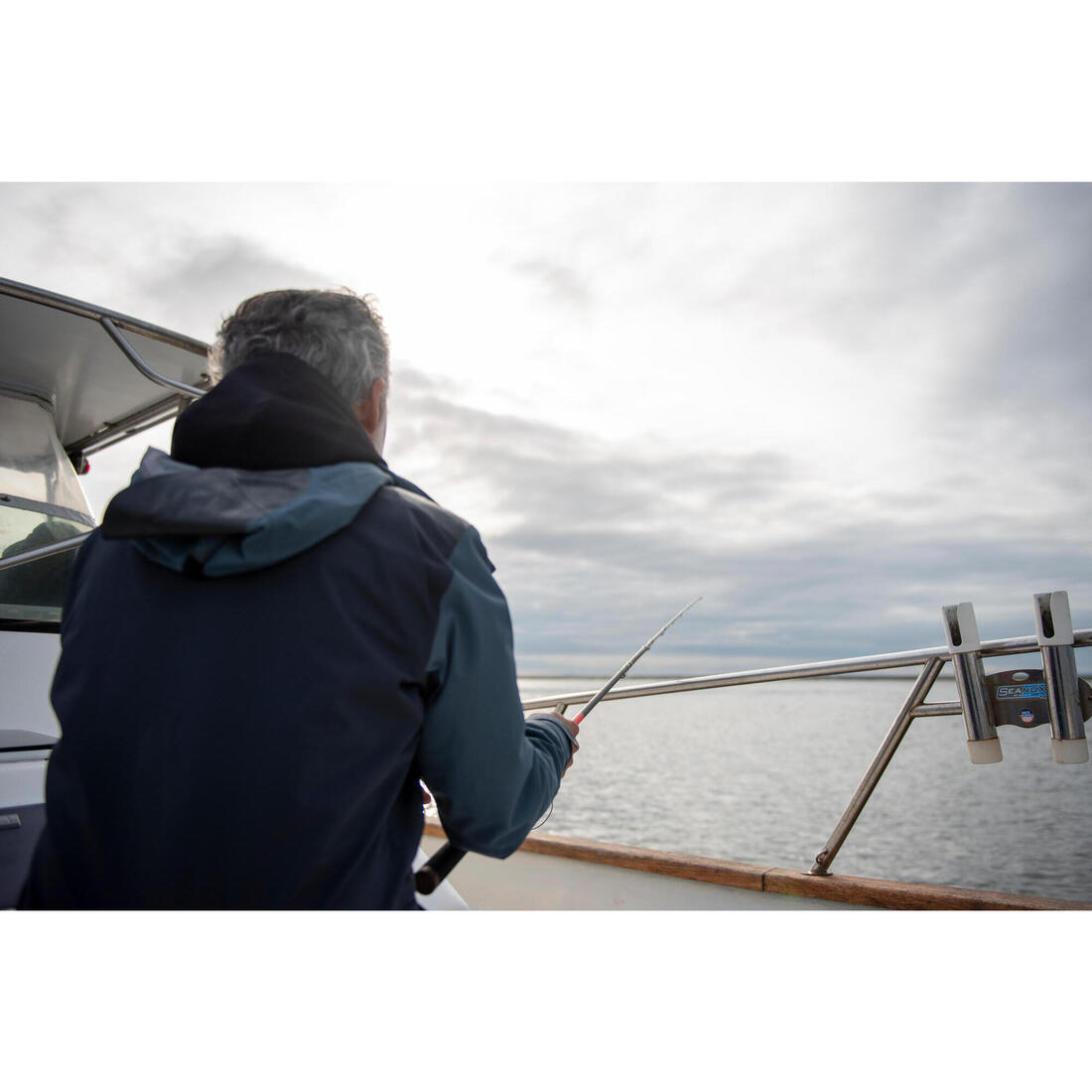 CANNE BATEAU SEABOAT LIGHT 500 240/2 HYBRID EMMANCHEMENT PECHE EN MER