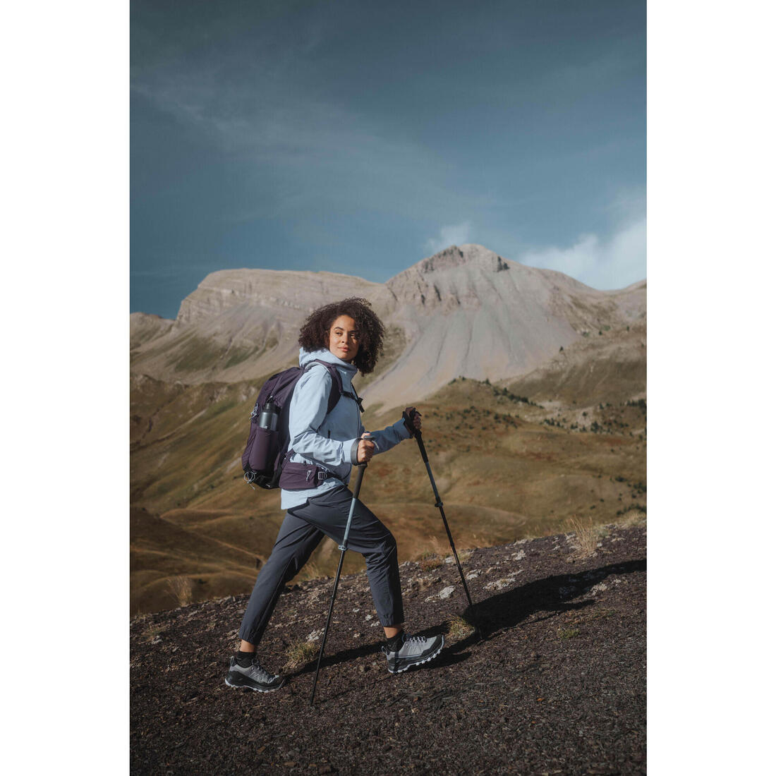 Chaussure de randonnée imperméable femme, MH500 Light