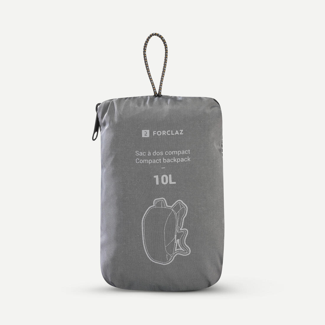 Sac à dos de poche pliable 10L, Travel 100