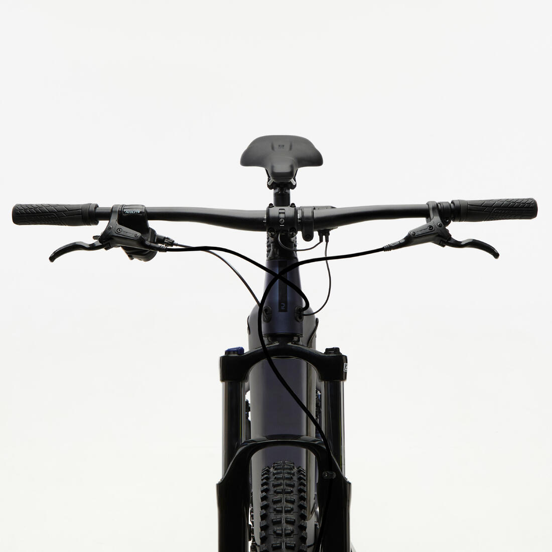Vélo vtt électrique semi rigide 29" - e-expl 520 bleu nuit