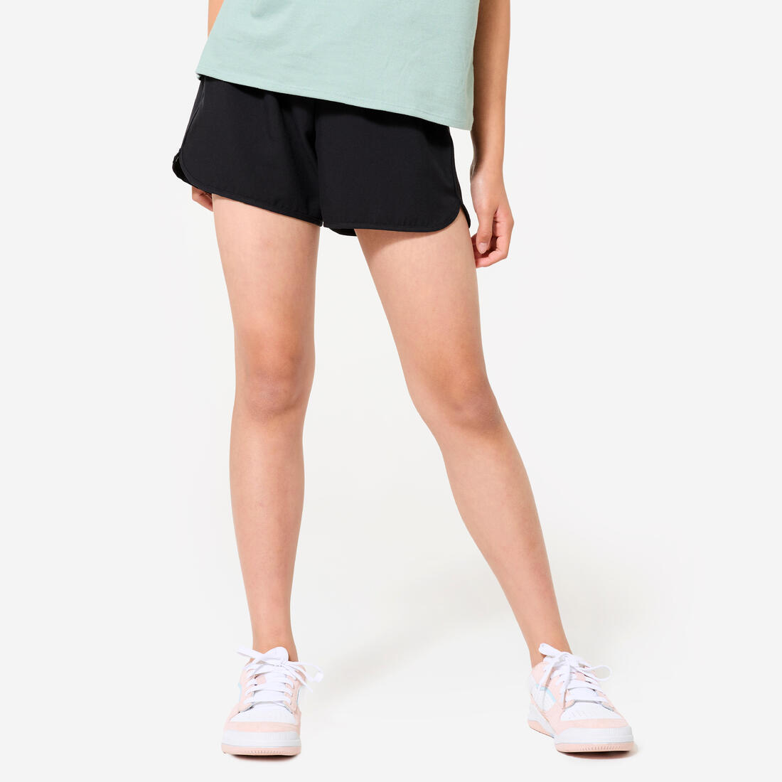 Short multisport respirant fille – noir