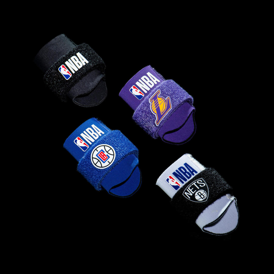 Maintien et protège doigt Adulte NBA - Strong 500 noir