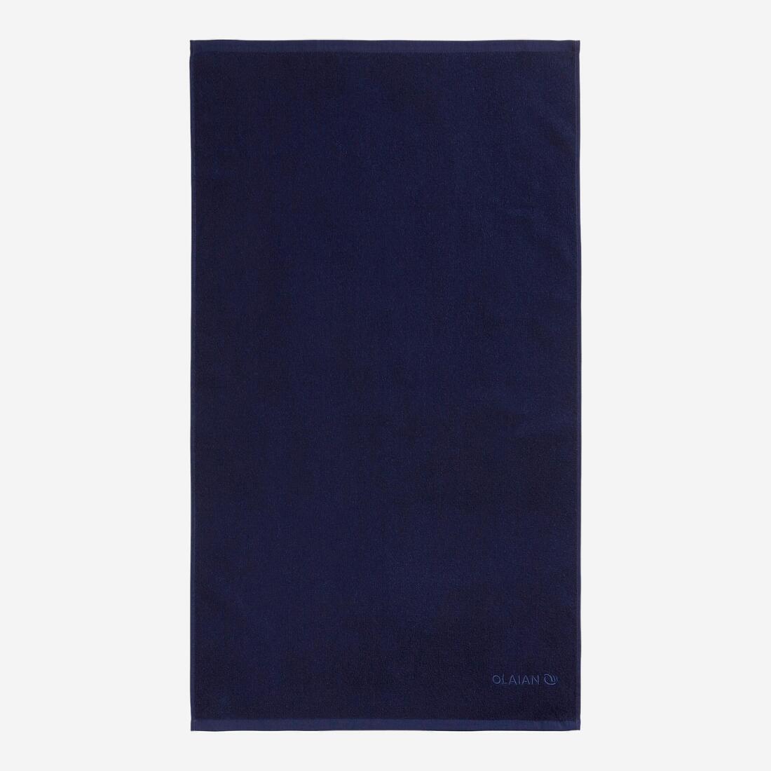 SERVIETTE S Bleu Foncé 90x50 cm