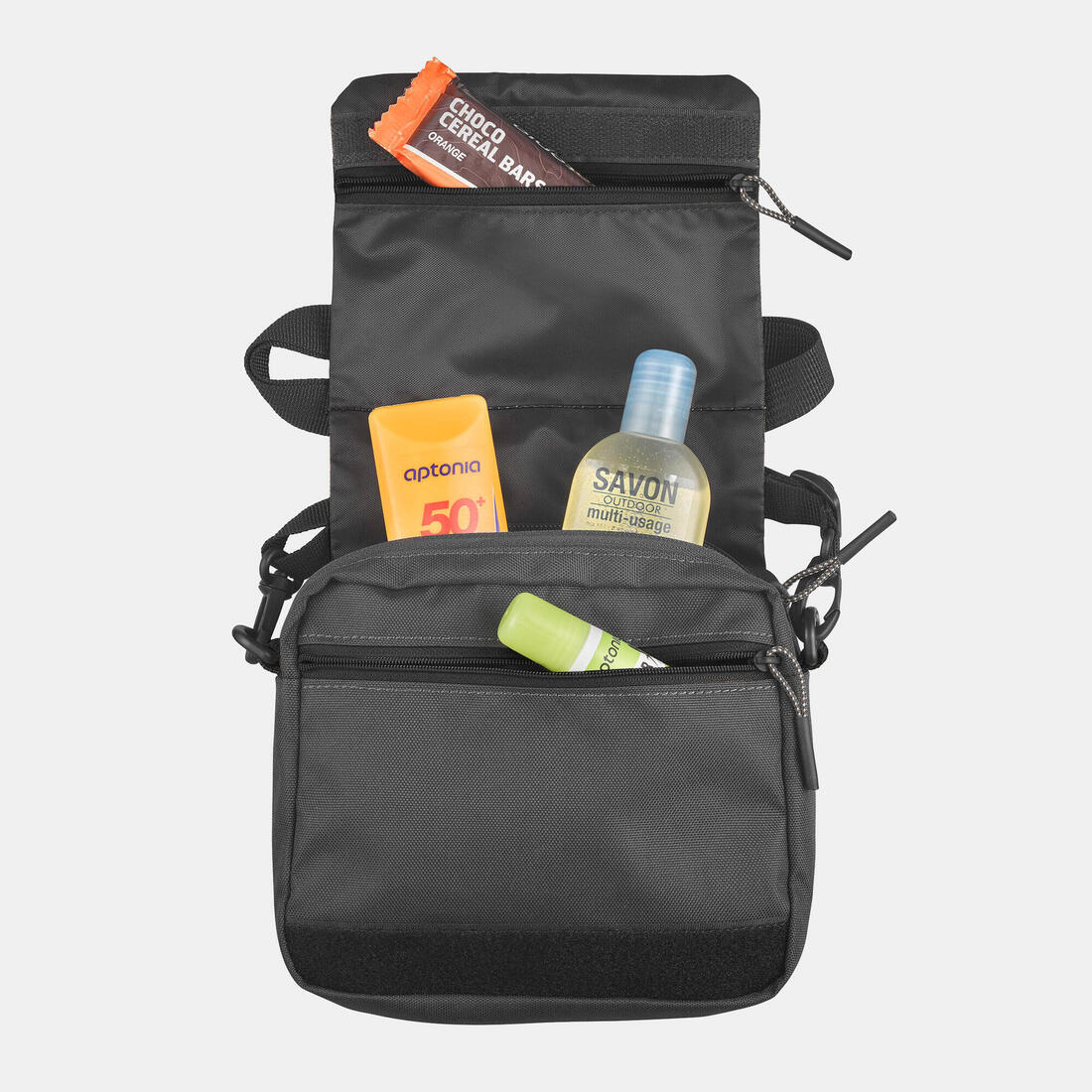 Sacoche de voyage multi-poches, Travel noir