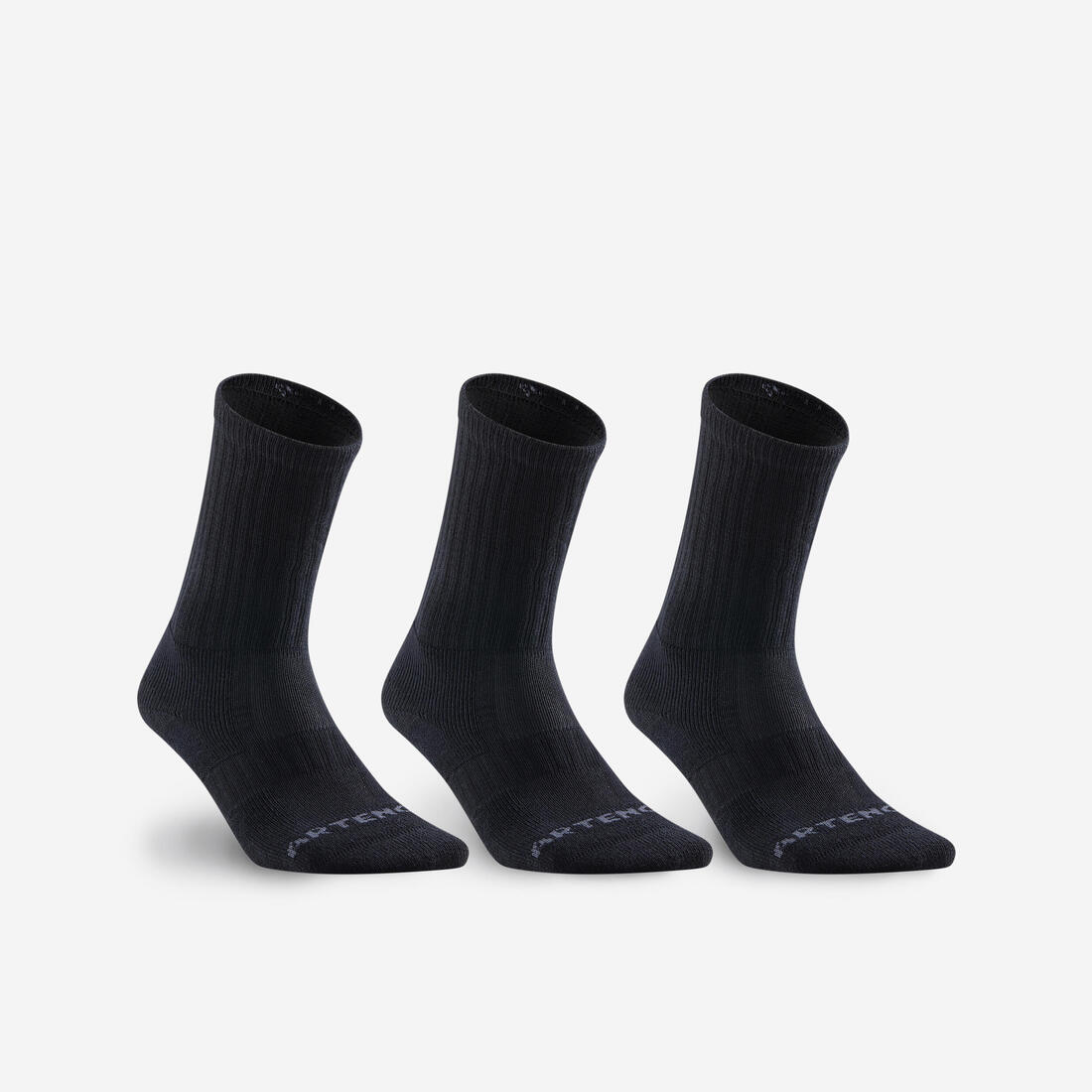CHAUSSETTES DE TENNIS HAUTES RS 500 LOT DE 3