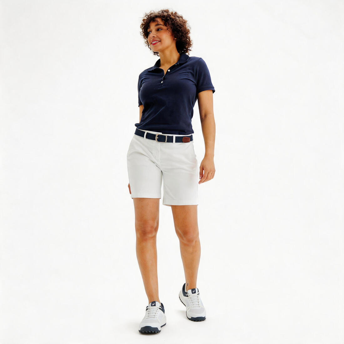 Short chino en coton golf Femme - MW500