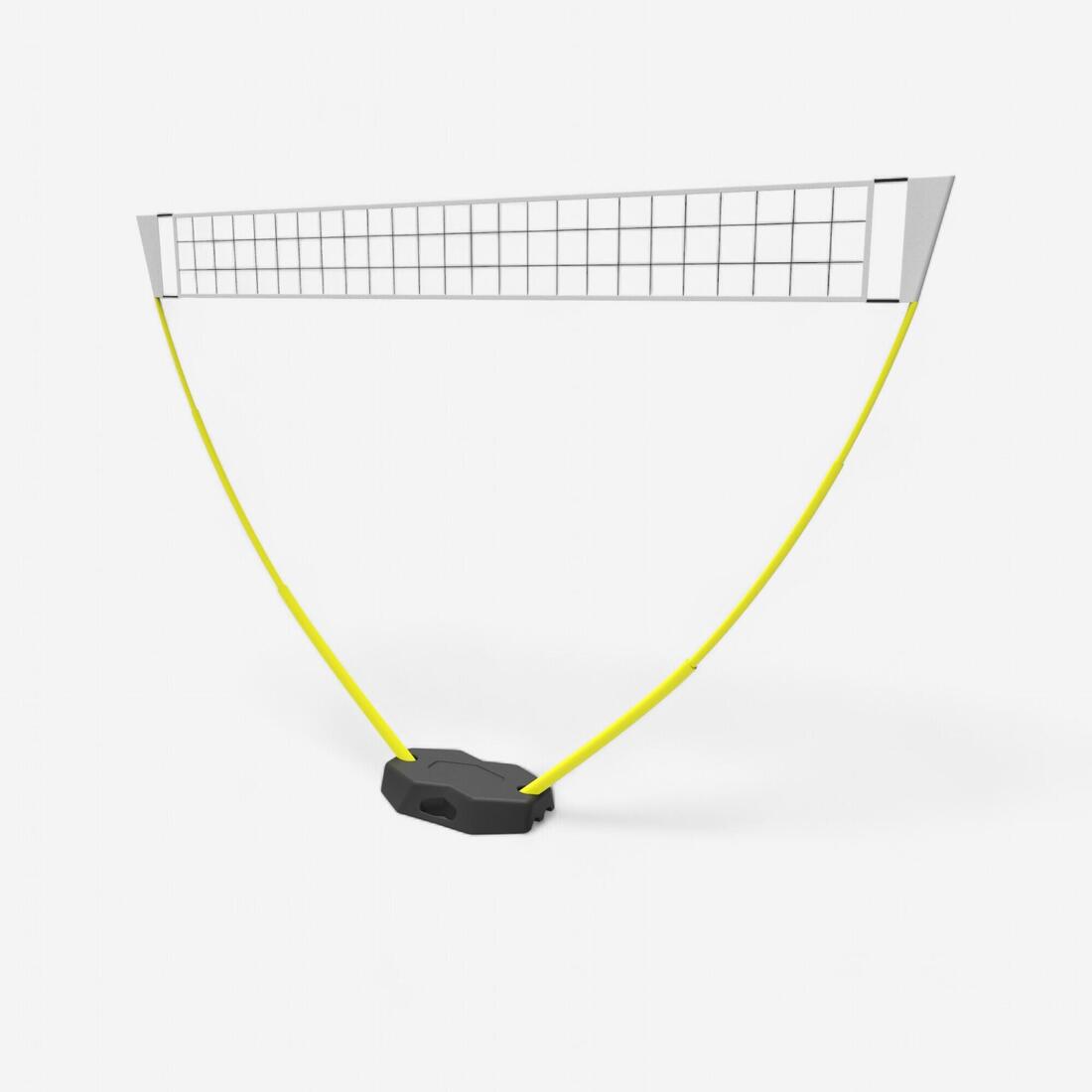 Set (Filet et poteaux) de Beach volley d'initiation BV100 – noir