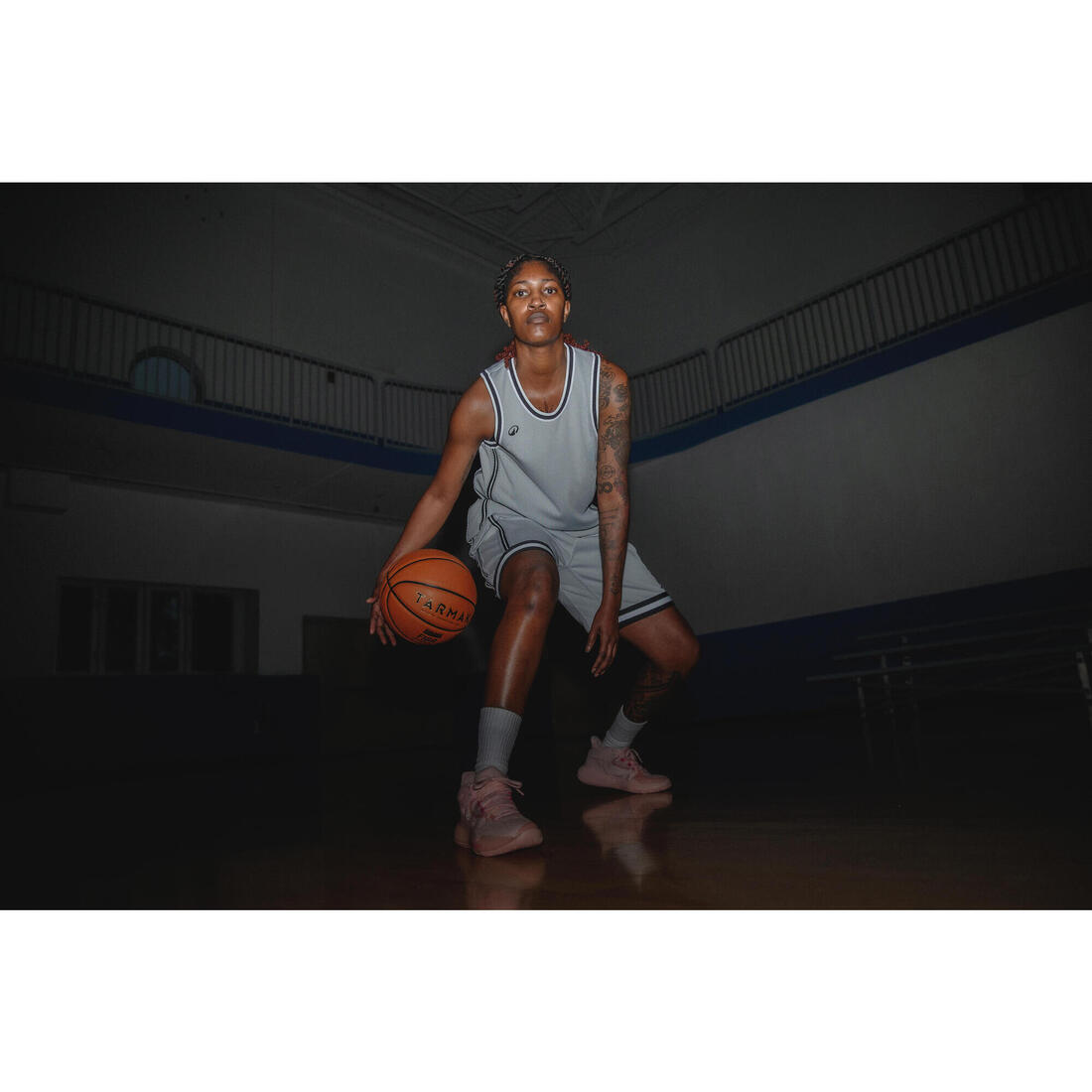 Maillot de Basketball sans manche réversible Adulte - TANK 500