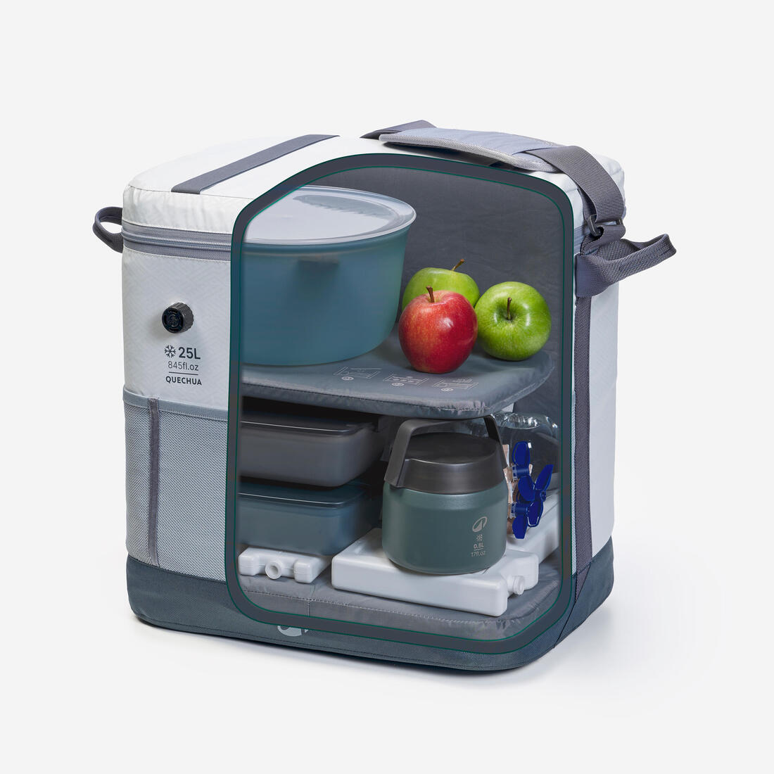 Glacière 500 Fresh 25 litres de camping - conservation au frais 15 heures