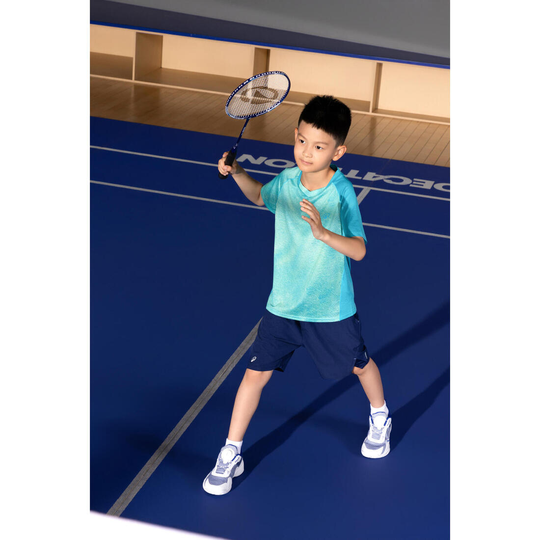 Raquette de Badminton Enfant BR 500 - Bleu Roi