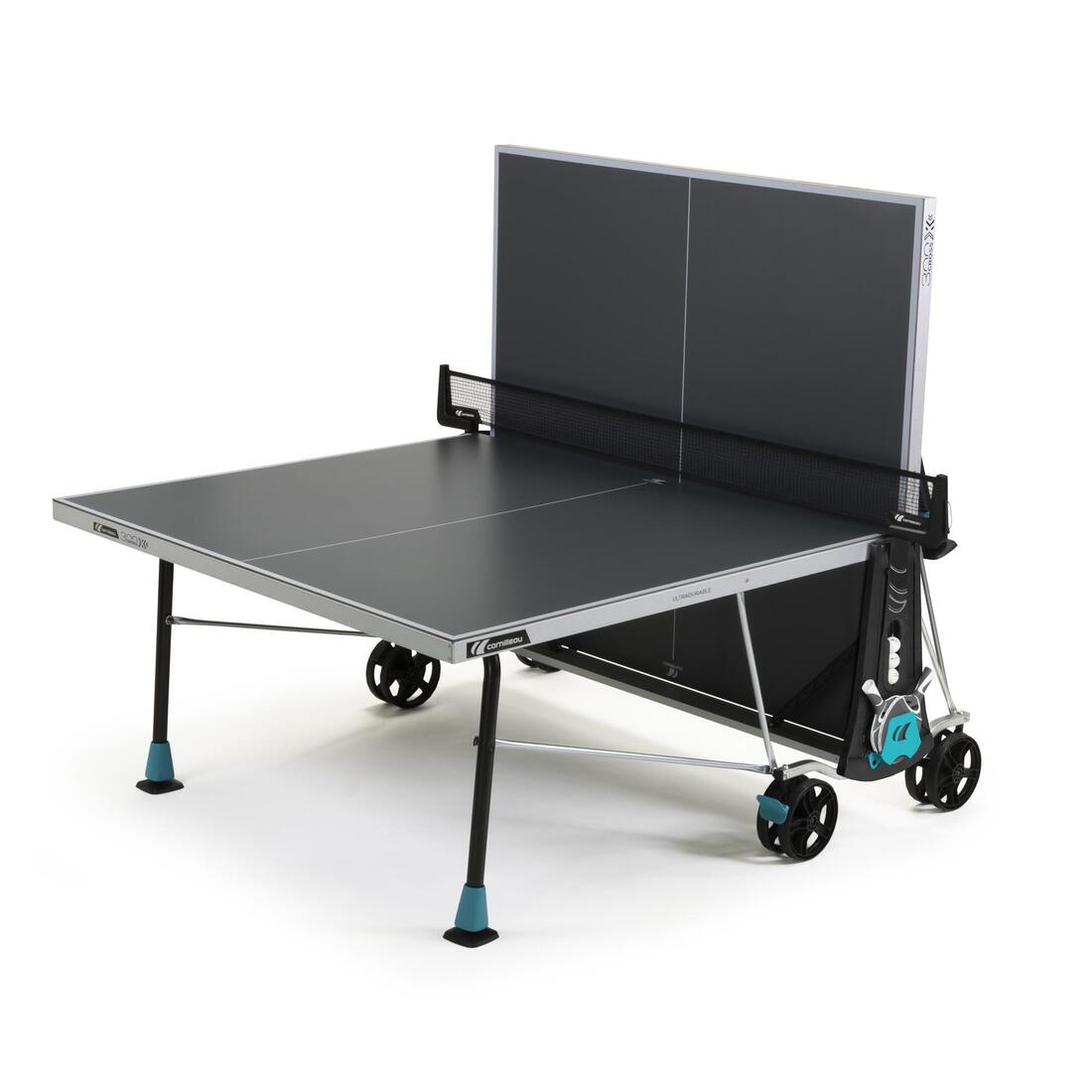 TABLE DE PING PONG EXTÉRIEURE 300X GRISE