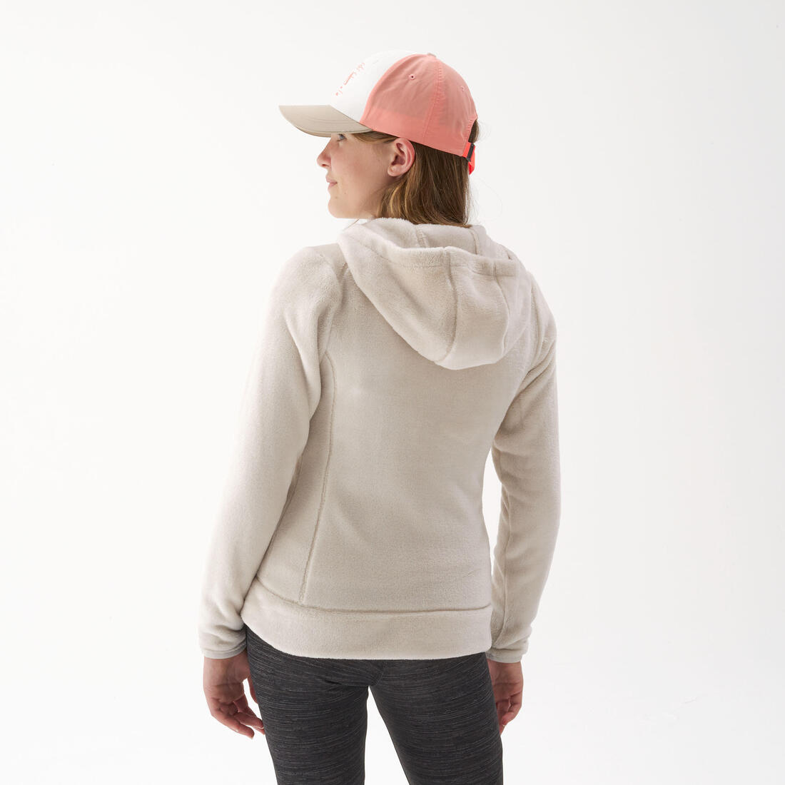 Veste polaire chaude de randonnée enfant 7-15 ans, NH500 zip