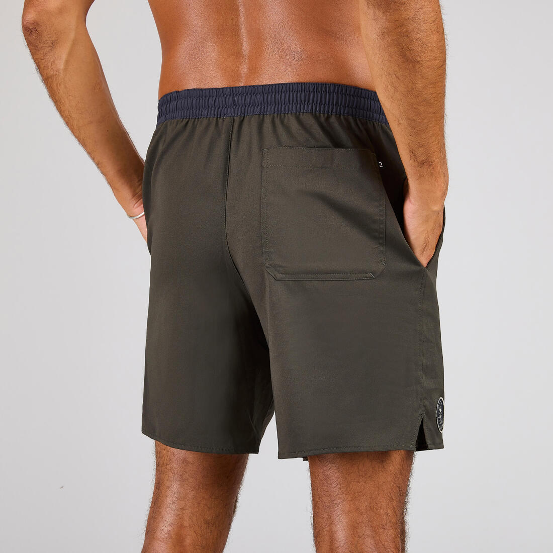 Boardshort surf short de bain mi-long 18'' homme, 100 Supagirl