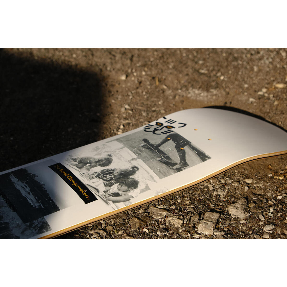 PLANCHE DE SKATE EN ERABLE DK120 "RURAL CHANGEMAKERS" TAILLE 8"