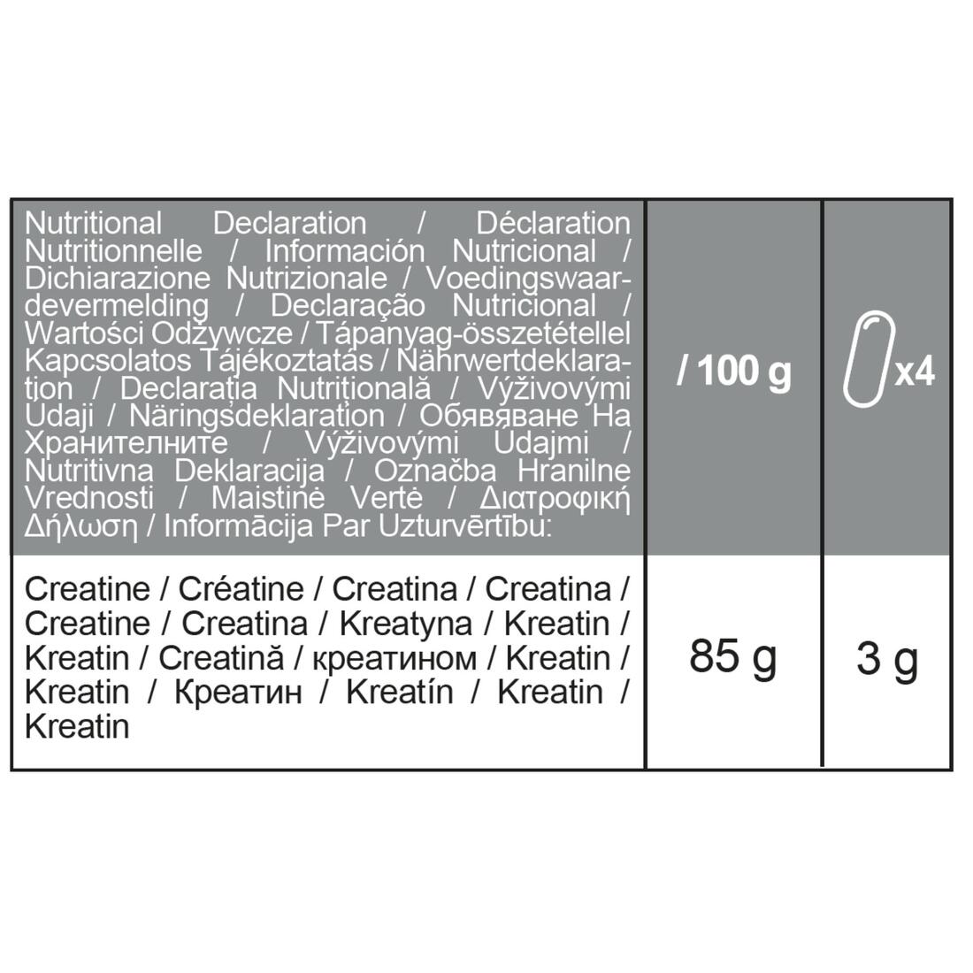 Créatine monohydrate caps labelisée Creapure®