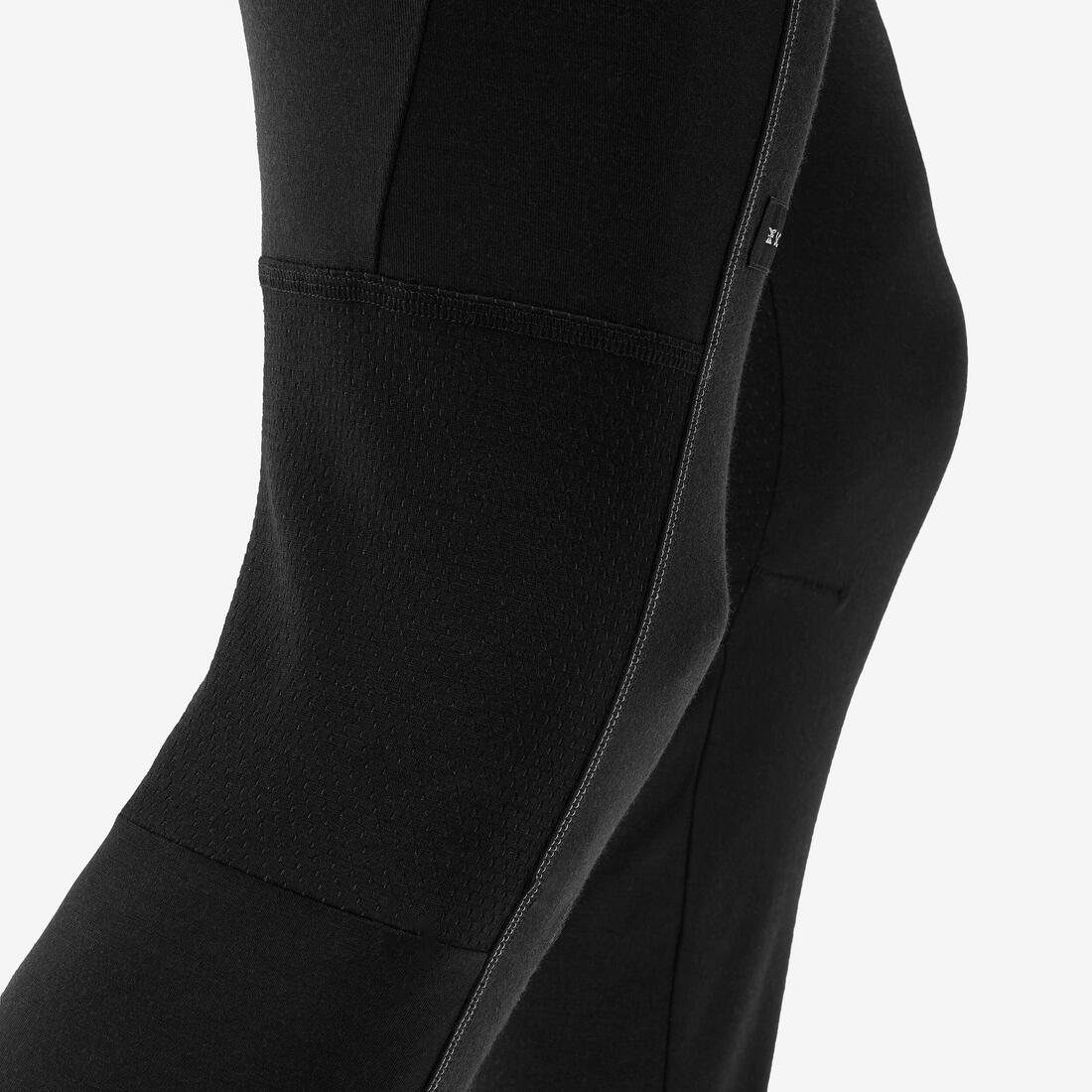 Collant / legging sous-vêtement en laine mérinos de trek montagne homme - mt500