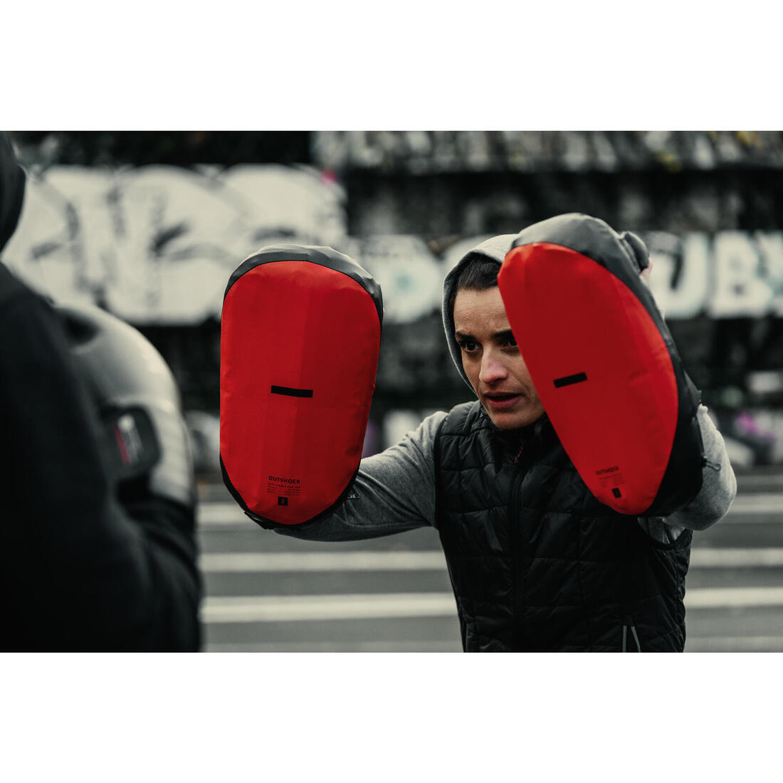 PAO AIR 100 BOXE GONFLABLES x2 - ROUGES ET NOIRS