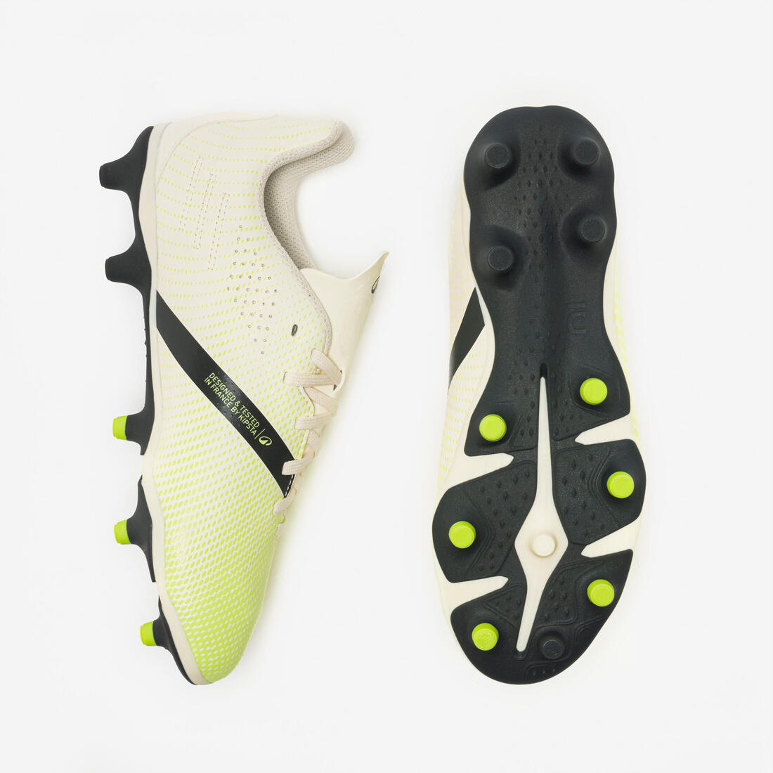 CHAUSSURES DE FOOTBALL ENFANT A LACETS VIRALTO I FG SNAKE