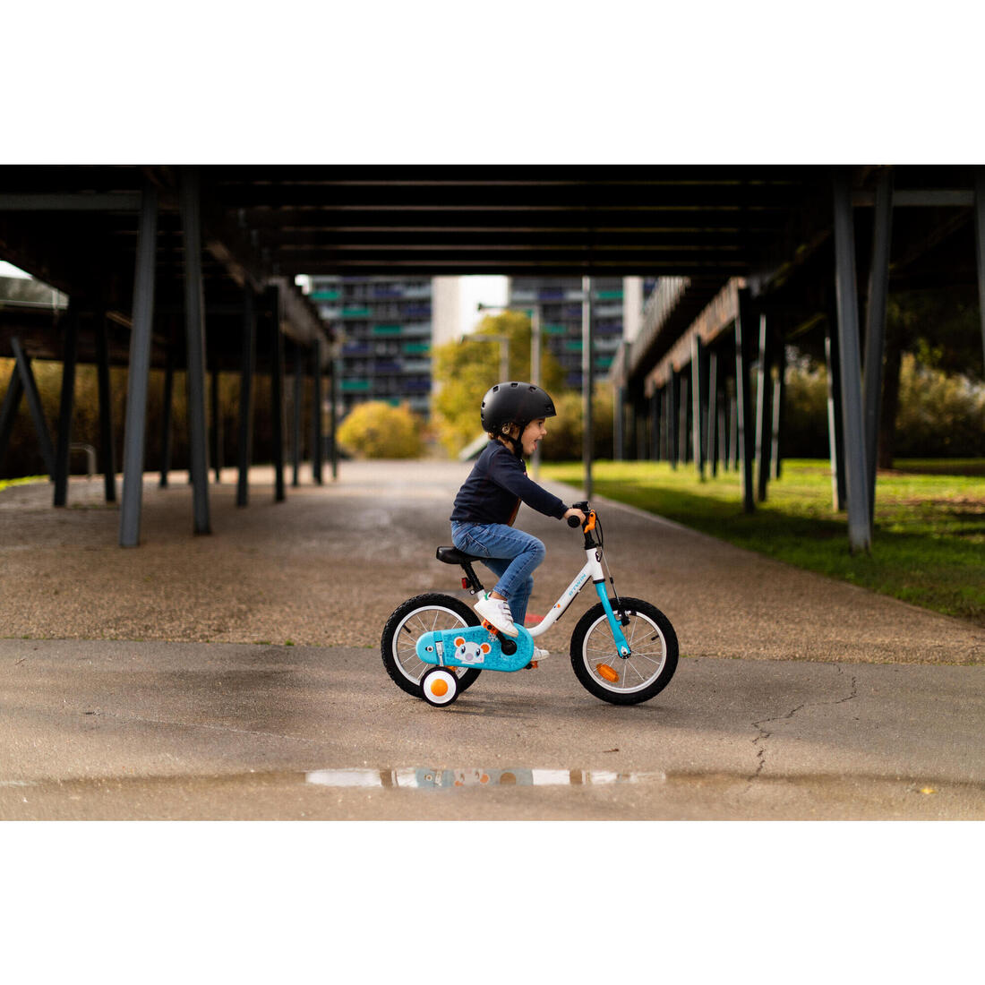 VELO 14 POUCES 3-5 ANS 100 ARCTIC