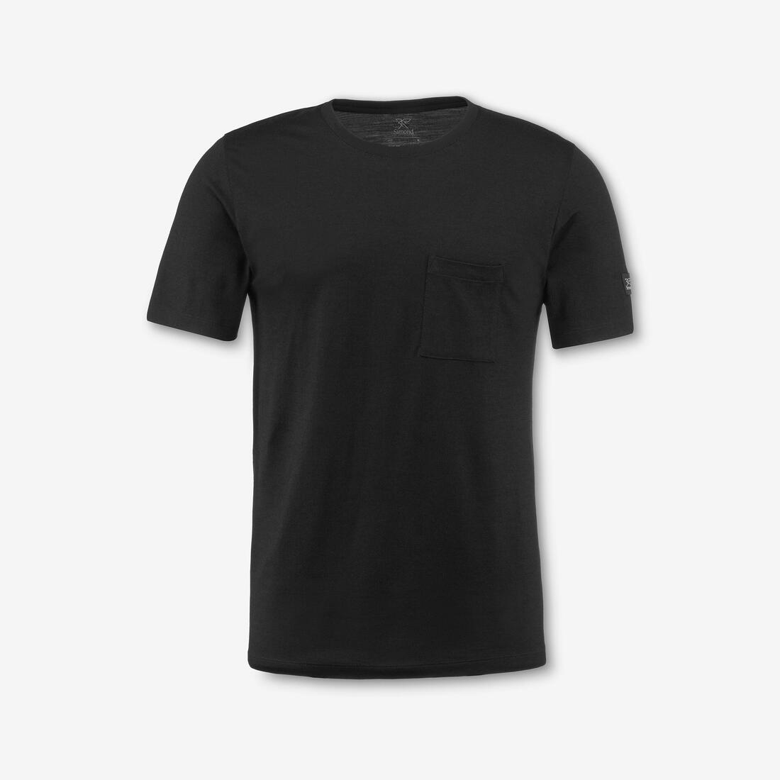 T-shirt manches courtes 100 % laine mérinos homme, Merino 100%