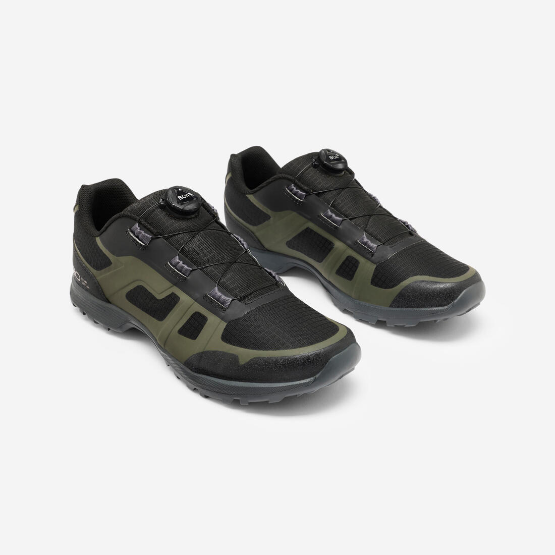 Chaussures de vélo VTT, Giro Troop BOA noir vert