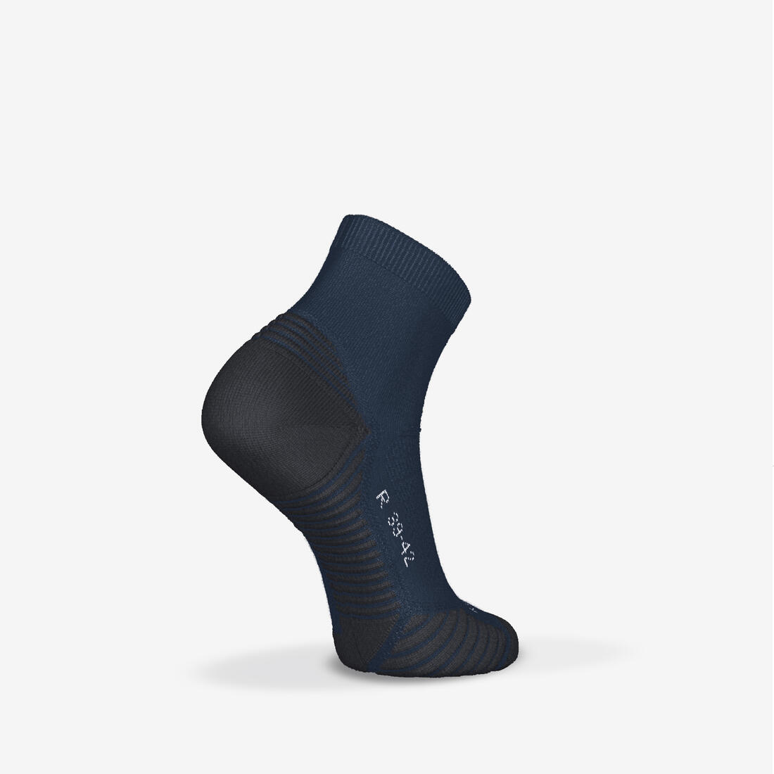 LOT de 2 PAIRES de CHAUSSETTES DE RUNNING RUN500 EPAISSES MID