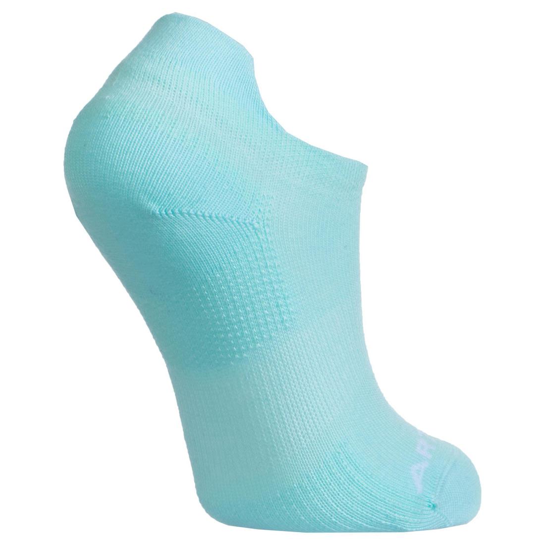 CHAUSSETTES TENNIS ENFANT BASSES ARTENGO RS 160 GRIS LOT DE 3