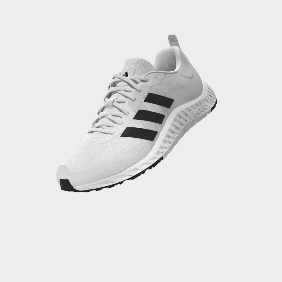 Chaussures Everyset fitness homme, blanc et noir