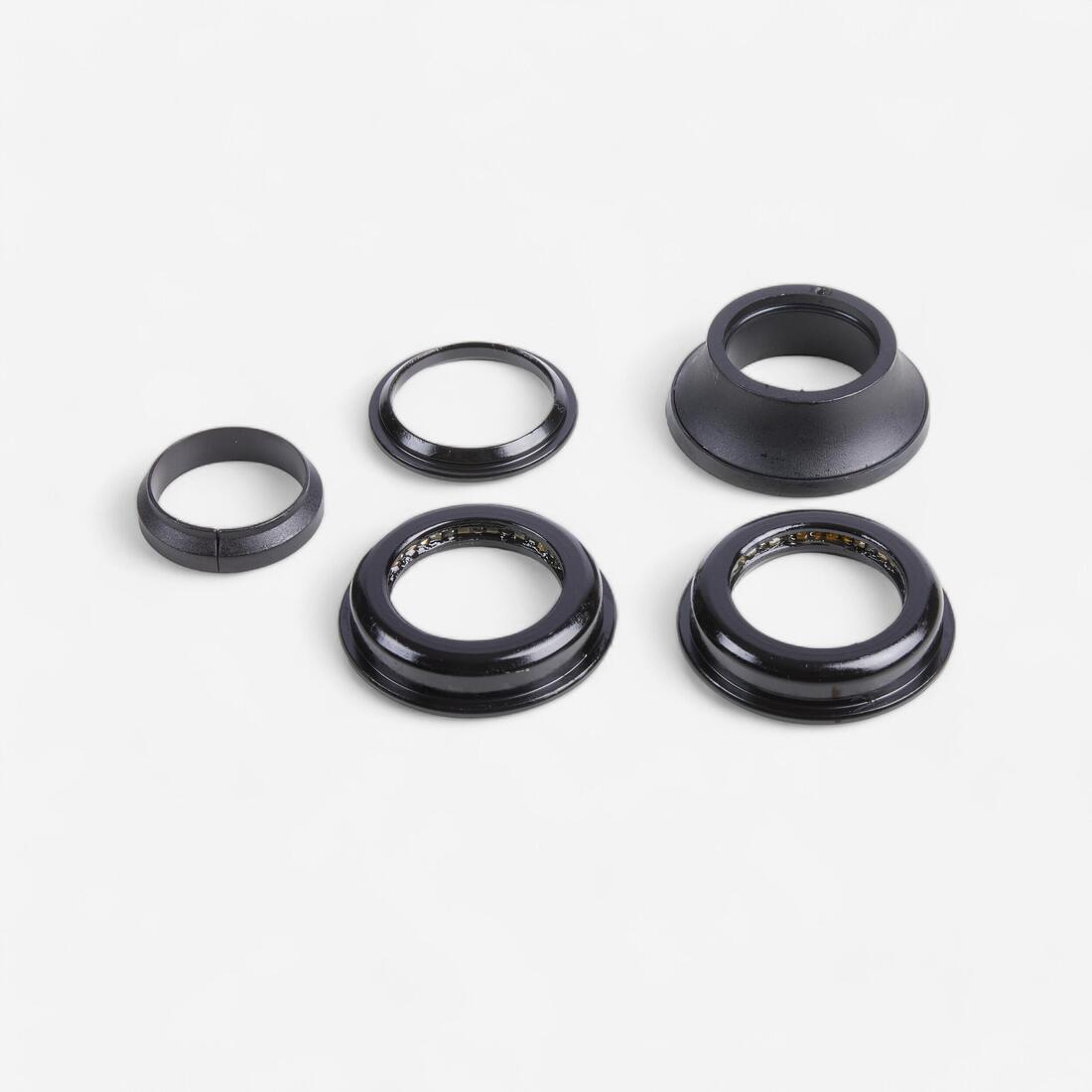 JEU DE DIRECTION 1"1/8 SEMI INTÉGRÉ  ZS44/28.6 ZS44/30 NOIR