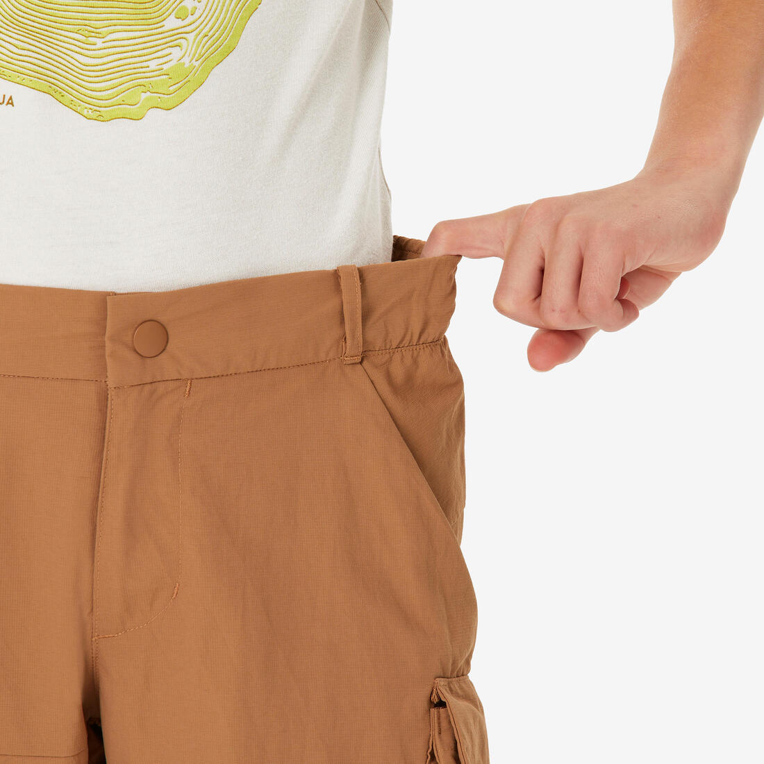 Pantalon modulable de randonnée enfant 7-15 ans, MH500