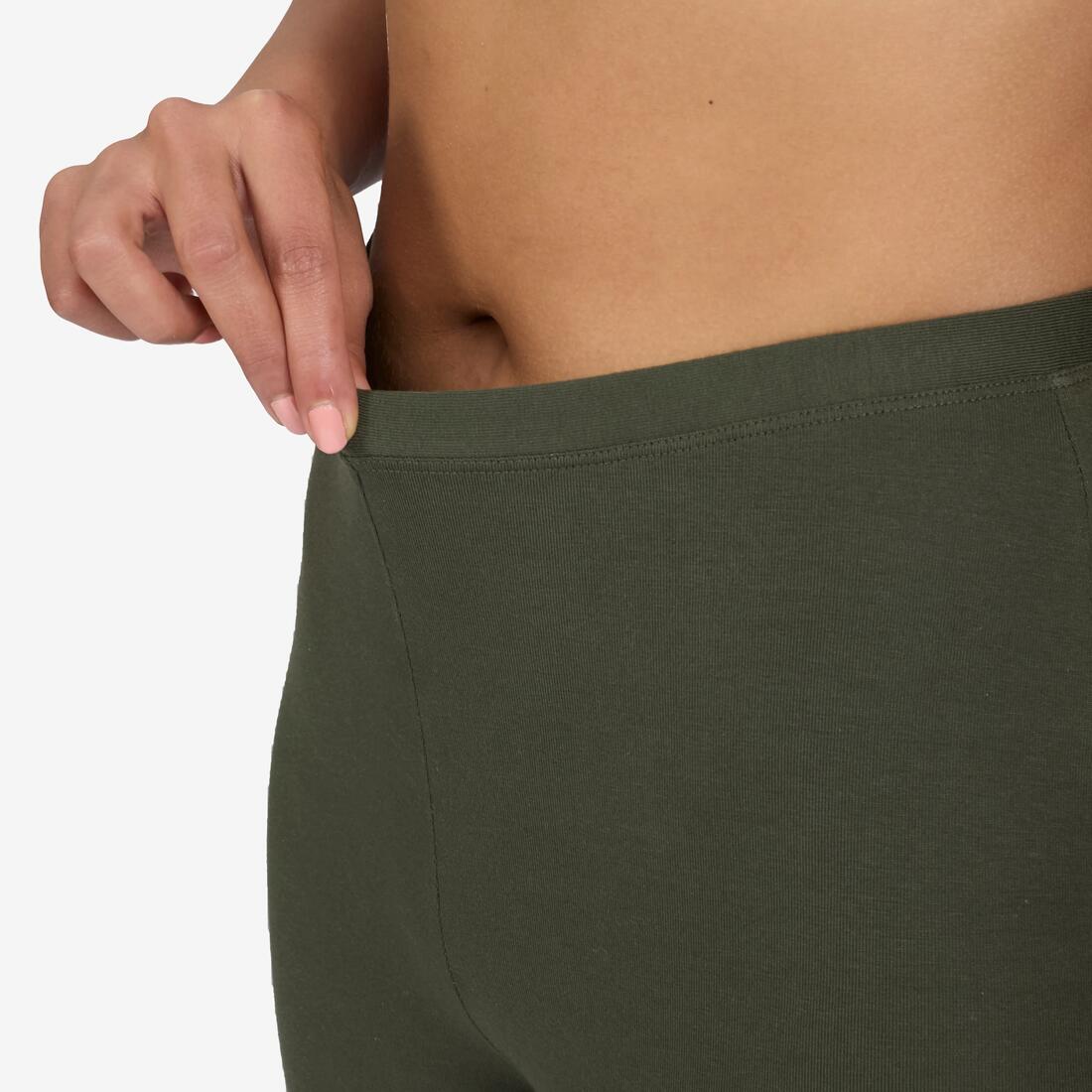 Legging de sport classique en coton et extensible femme