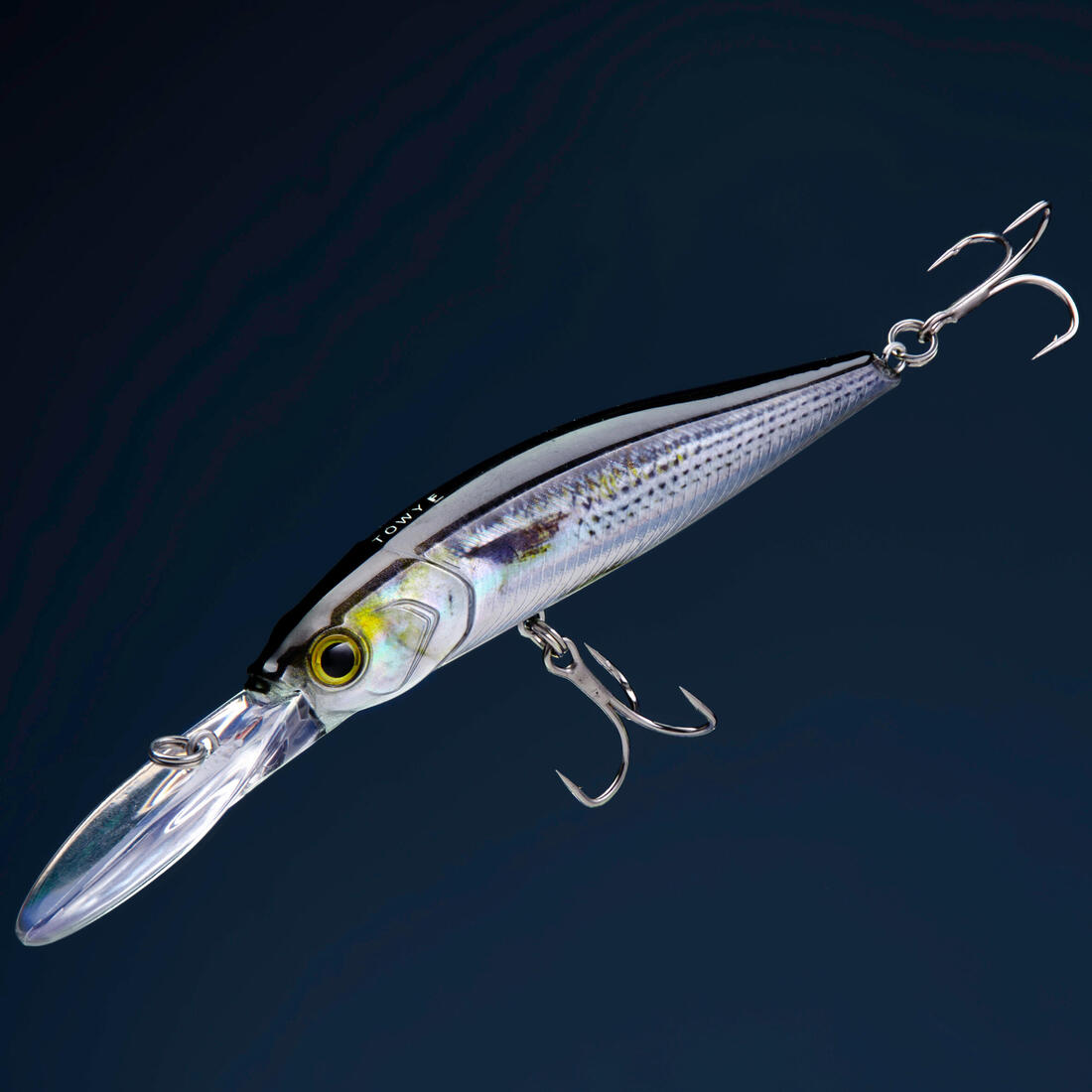 Poisson nageur TOWY 100F mullet au leurre en mer