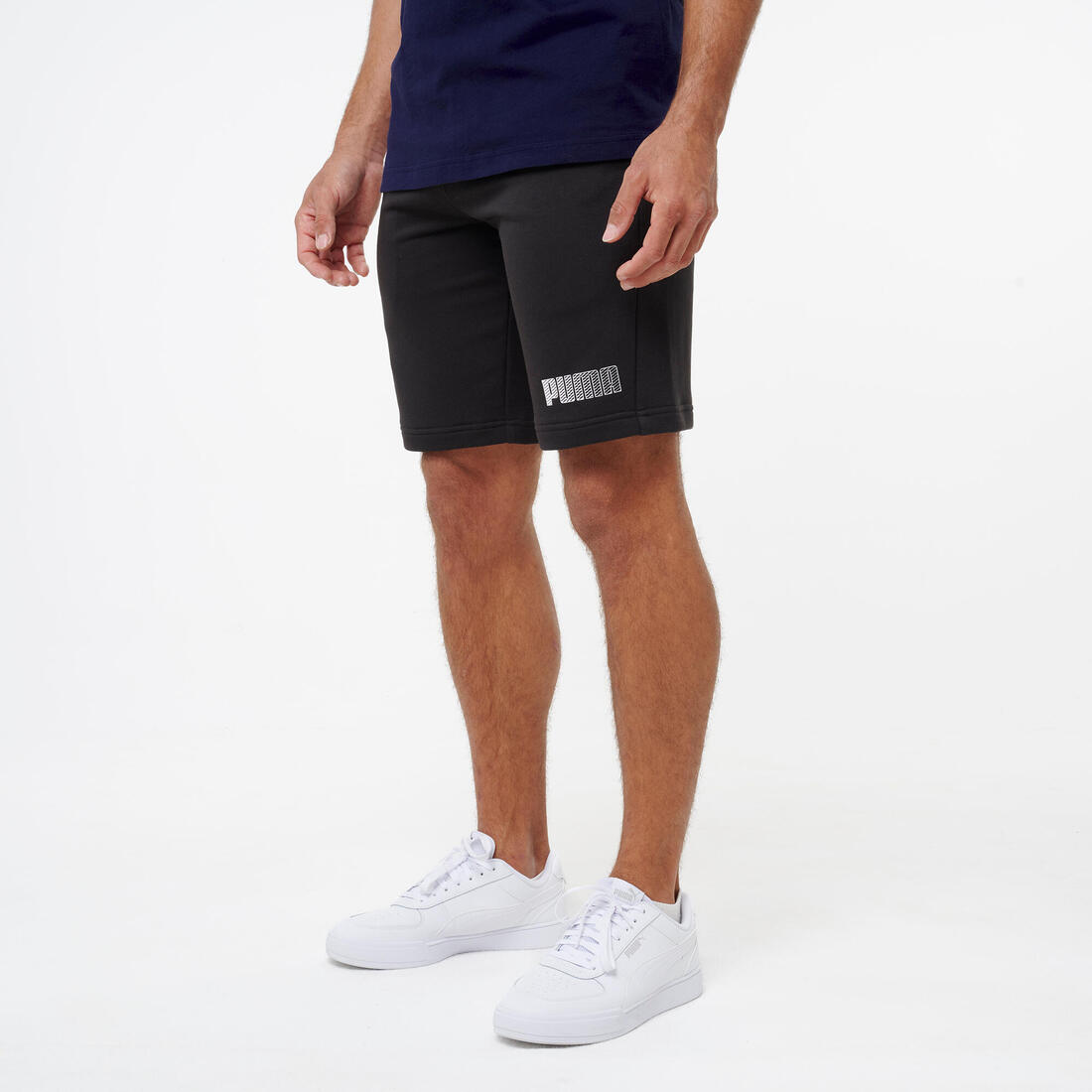 Short de fitness en coton homme