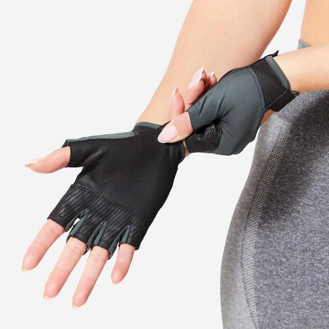Gants de musculation respirants et résistants, violet et