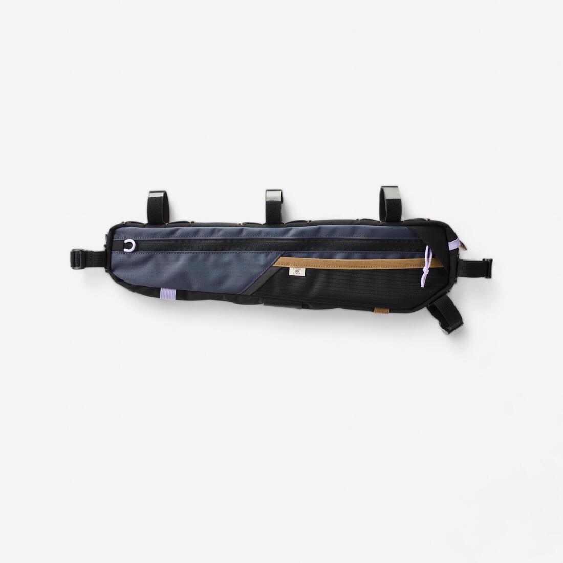 SACOCHE VELO DE CADRE HALF-FRAME 2,5 LITRES BIKEPACKING  ADVT 500
