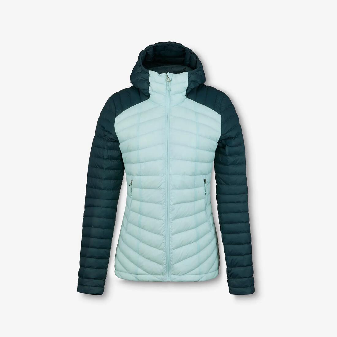 Doudoune de trekking légère en duvet -3°C femme, Xplore