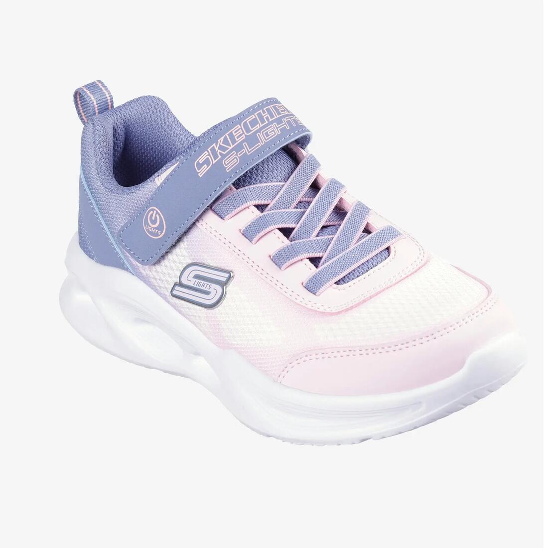 Chaussure enfant lumineuse, Sola Glow Ombre Deluxe, rose et