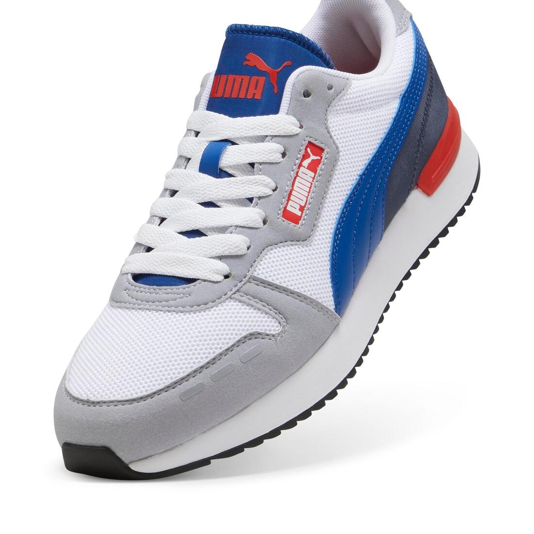 Baskets de marche homme, R78 bleu rouge